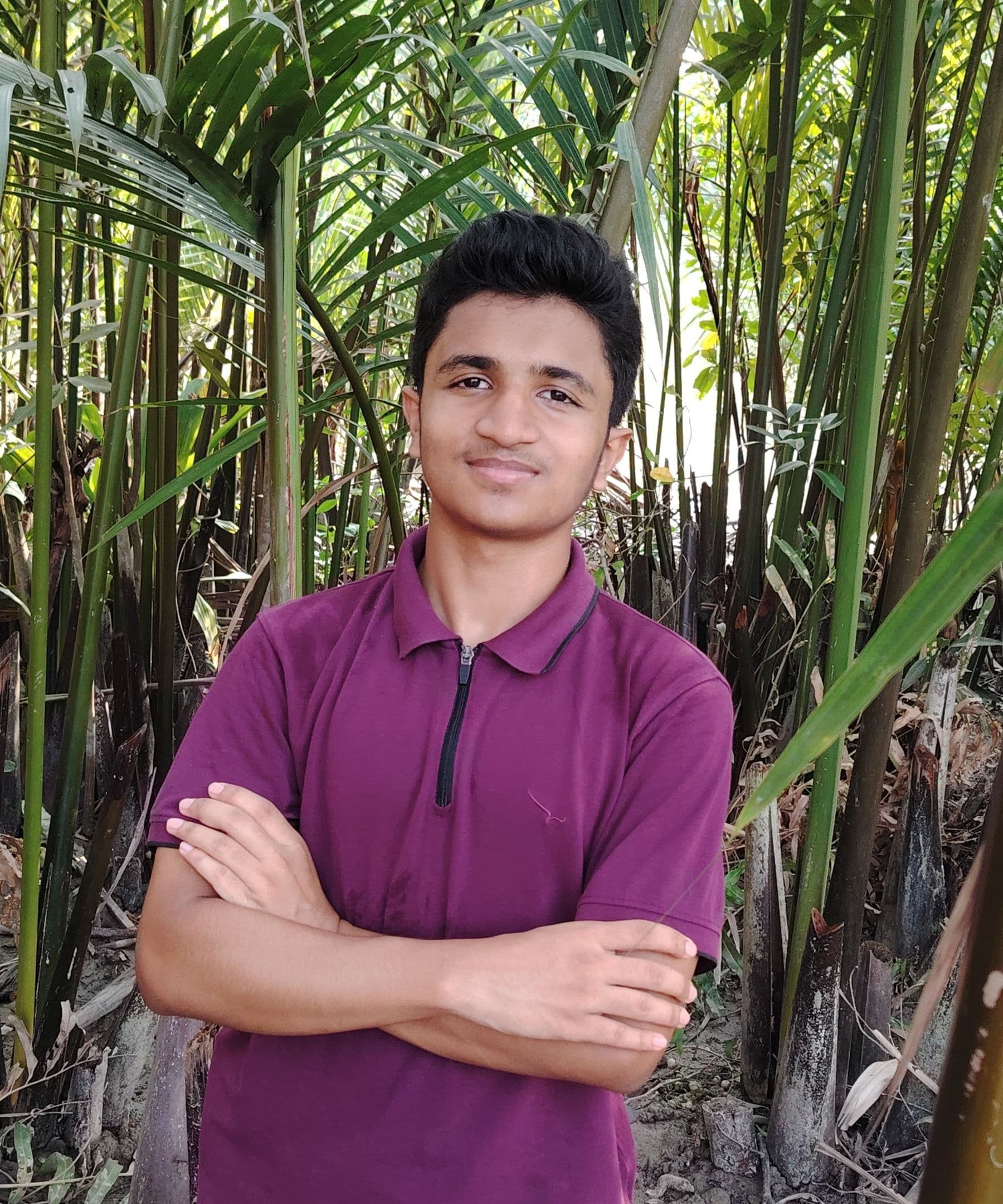 Mohammad Nasir in the Sundarbans mangrove forest